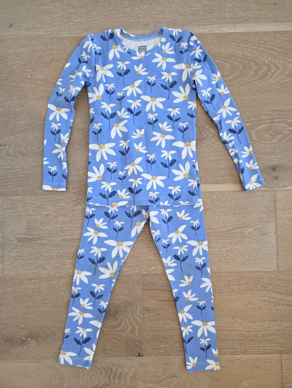Blur Daisy Print Pajama Set Sz 4T